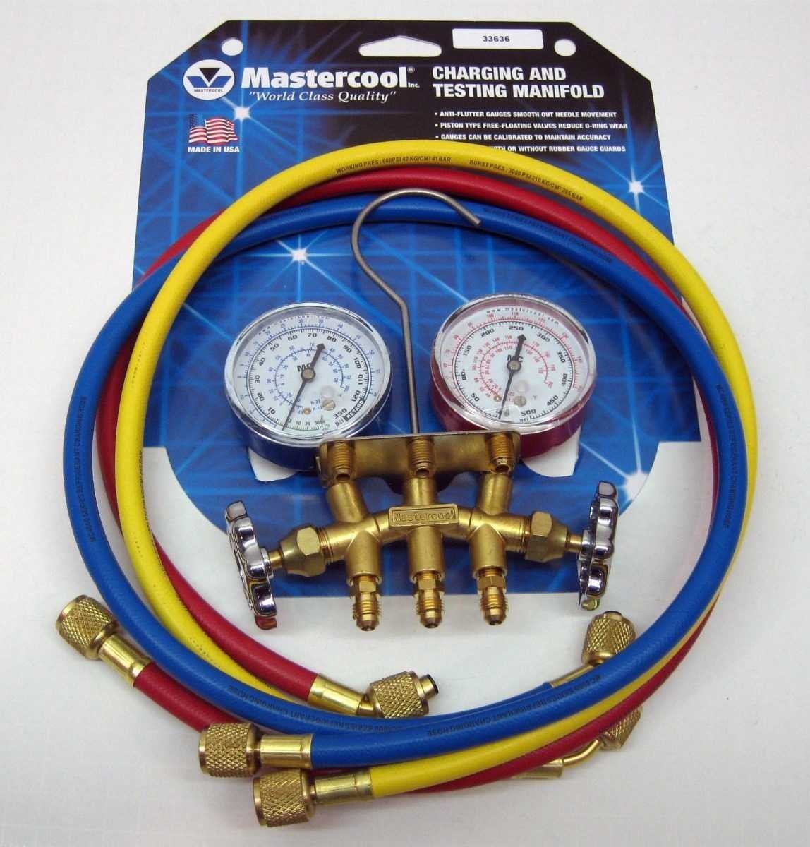 MANIFOLD VULKAN SDT MASTERCOOL R22 R134 R404 COMPLETO IMPORTADO 33636-MR