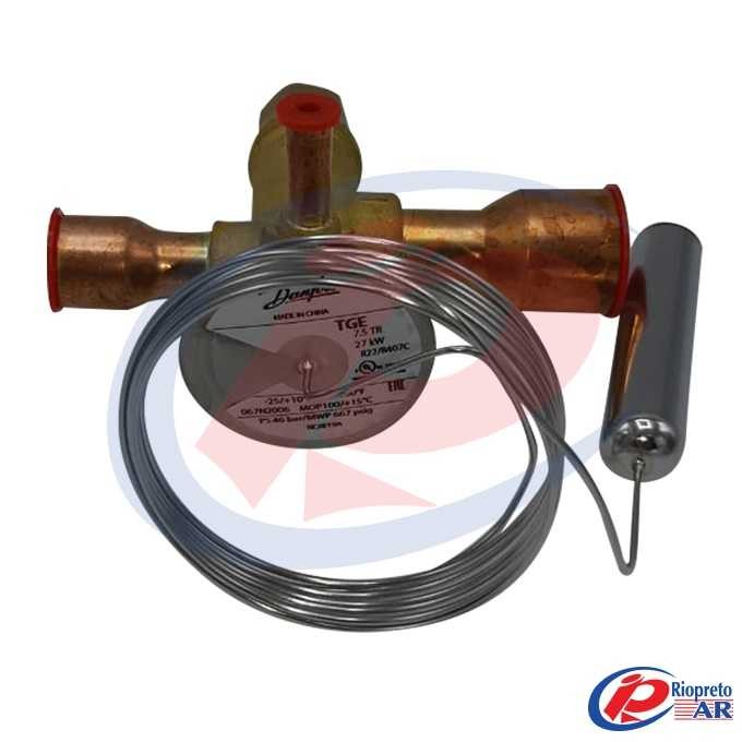 VALVULA DE EXPANSÃO 08 TR SOLDA DANFOSS R22/407C 5/8 X 7/8 TGEX10-8 067N2026   