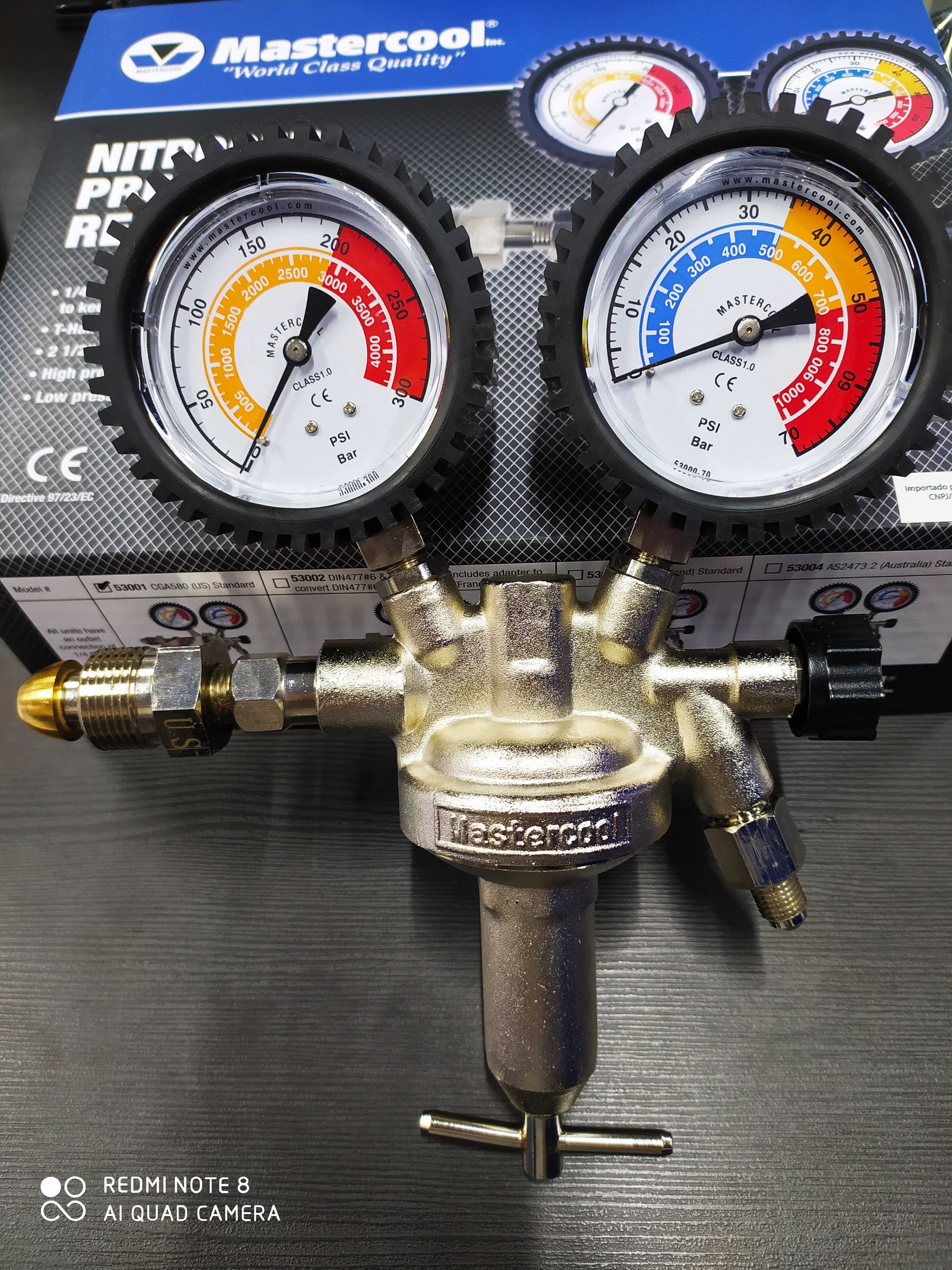 REGULADOR DE NITROGENIO STD MASTERCOOL 4.000/1.000 PSI