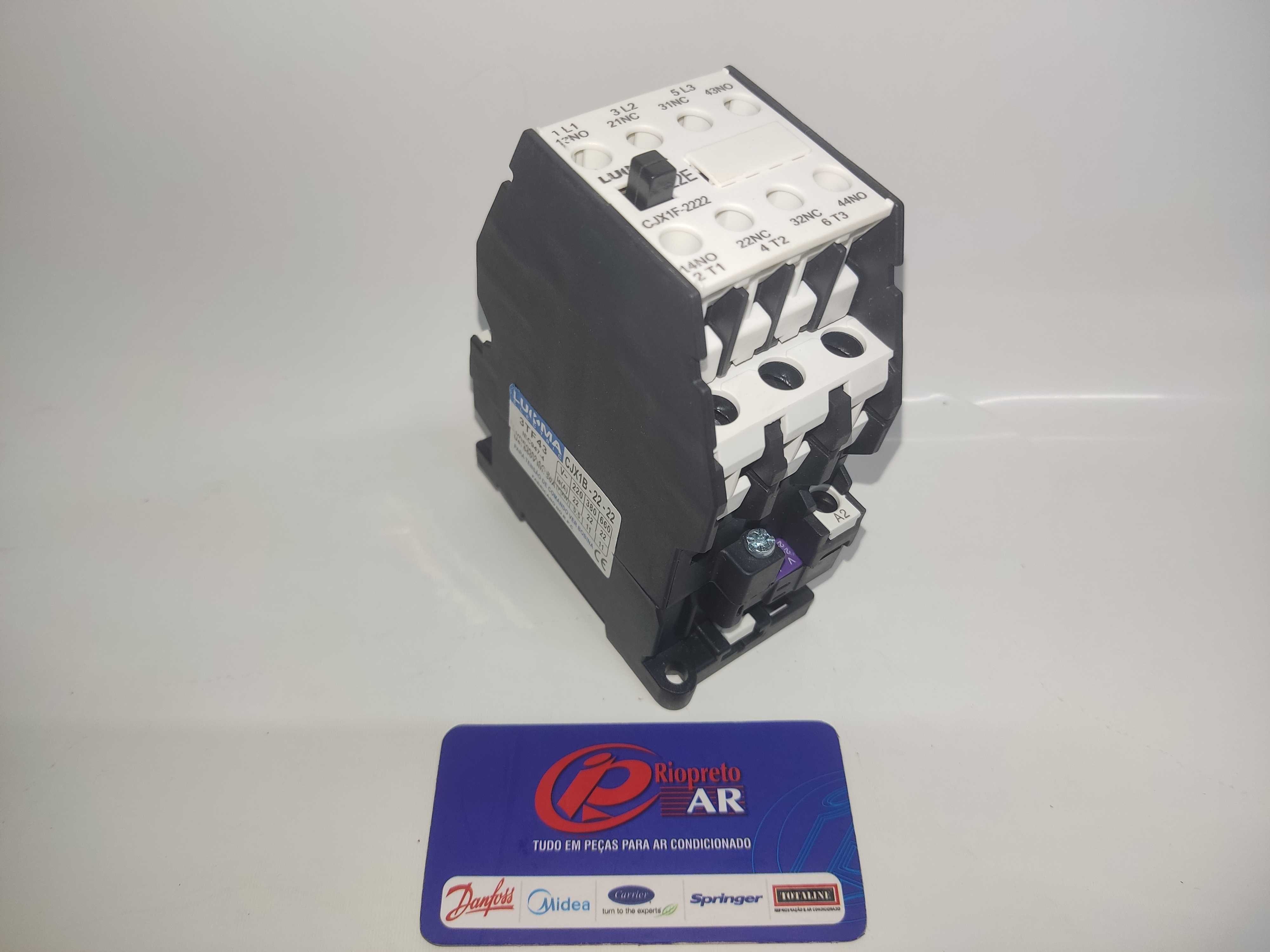 CONTATOR     220 V 22 AMP TRI LUKMA       22 AMP CJX1B-22-22