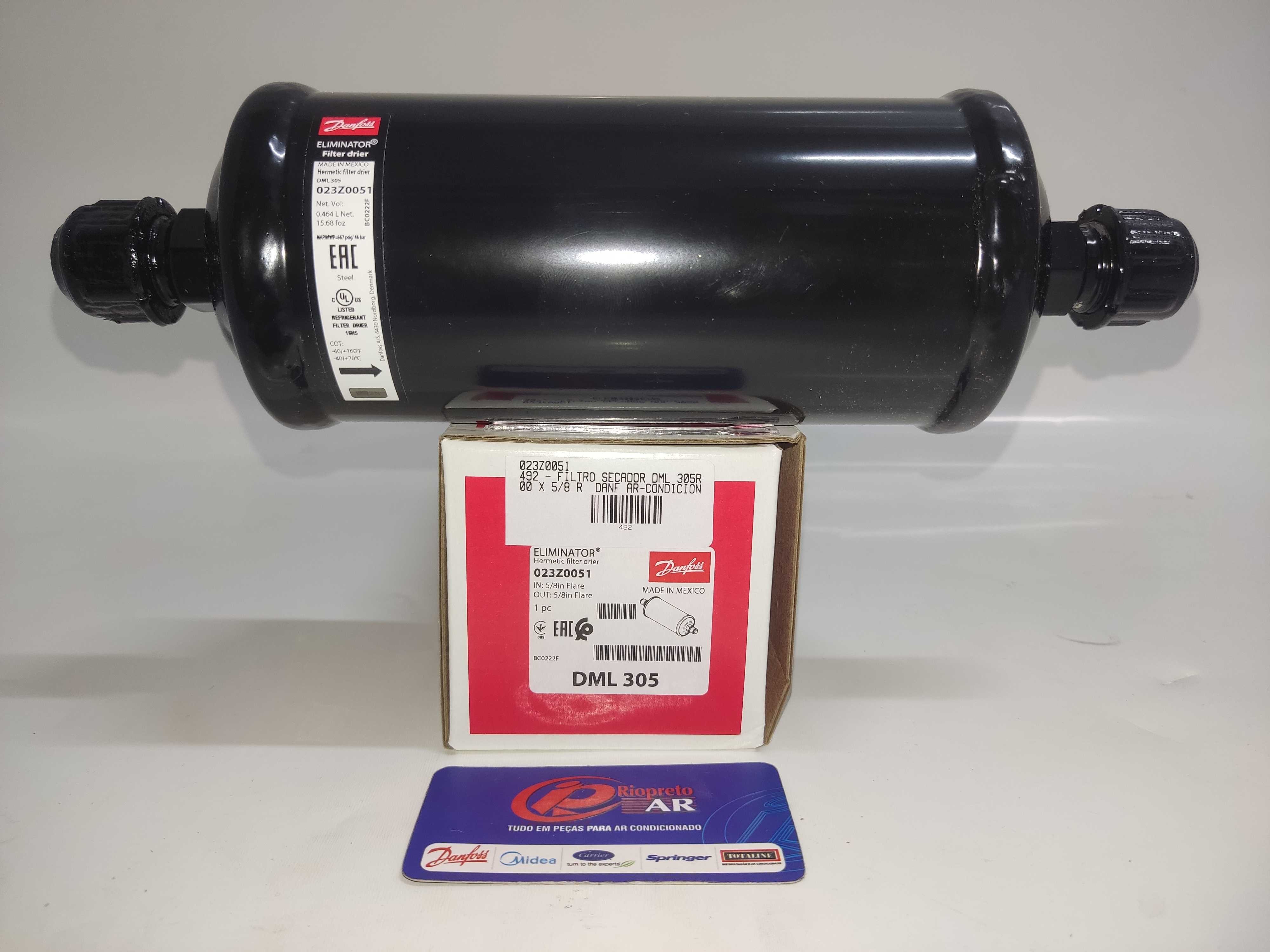 FILTRO SECADOR DML 032S  70 X 1/4 S  DANF