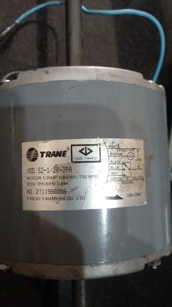 M V TRANE EVAP MCX MCX 501 512 ZE10RJD  1/20 024.0390 S2-1/20-2PA M V TRANE EVAP MCX MCX 501 512 ZE10RJD  1/20 024.0390 S2-1/20-2PA