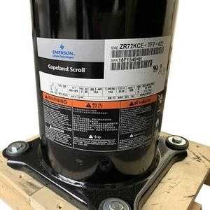 COMPRESSOR COPELAND SCROLL ZR72KC-TF7-522 7 TR BTUS  380 V TRIF HLD25347A