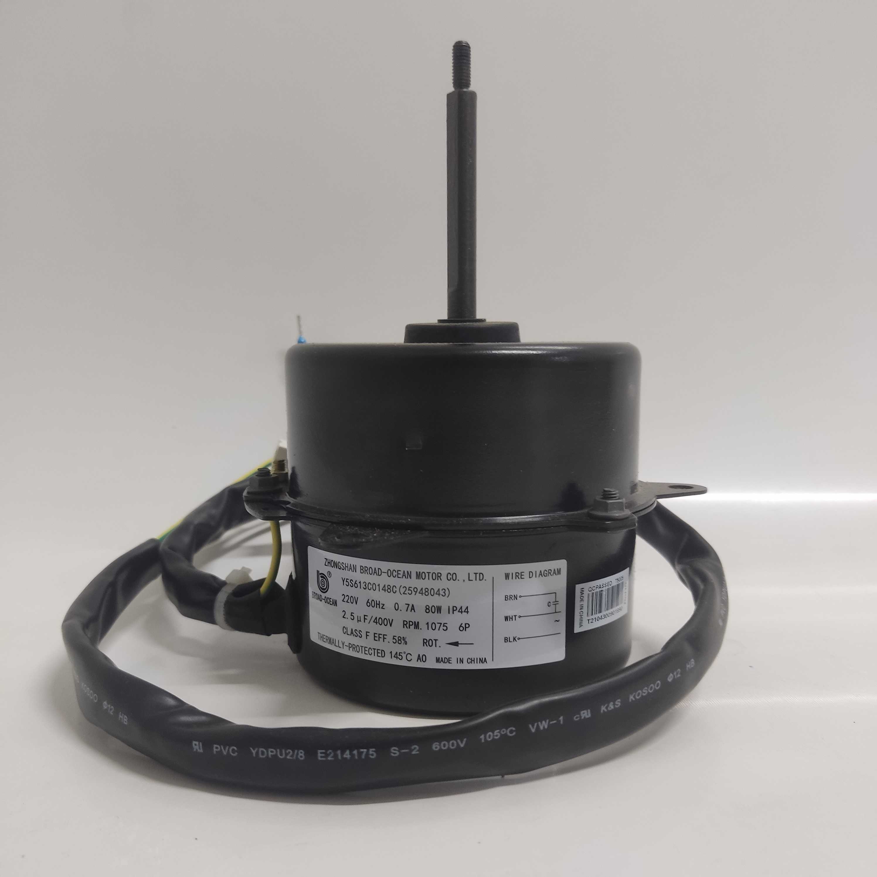 MOTOR ELÉTRICO CONDENSADORA CARRIER 18.000 A 30.000 25906088 YDK65-6D