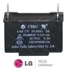 CAPACITOR CAIXA 0,9 MFD 370/440V LG MPS 12 000 BTUS