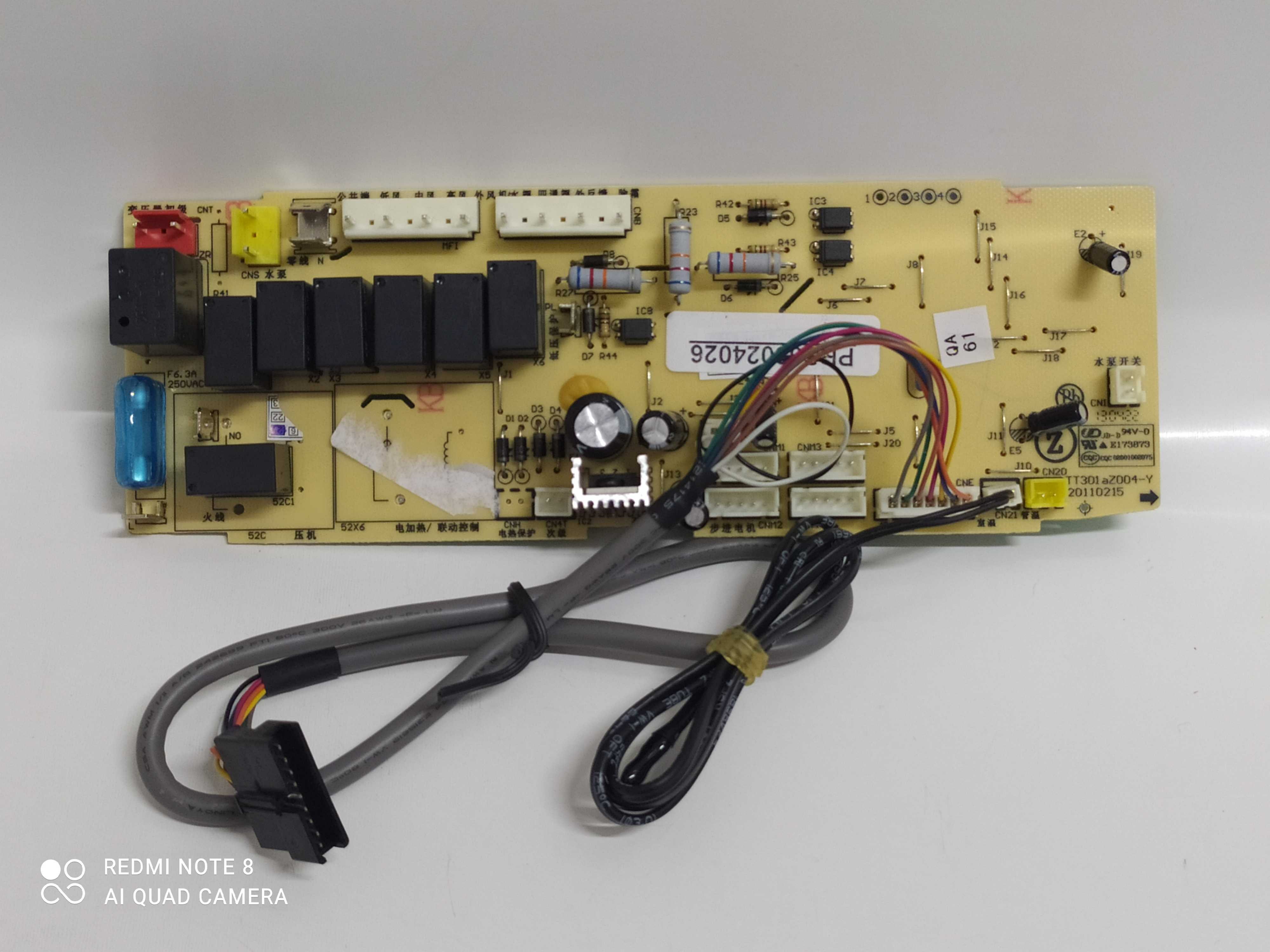 PLACA RHEEM EVAP RB1PT36AC2BV2E