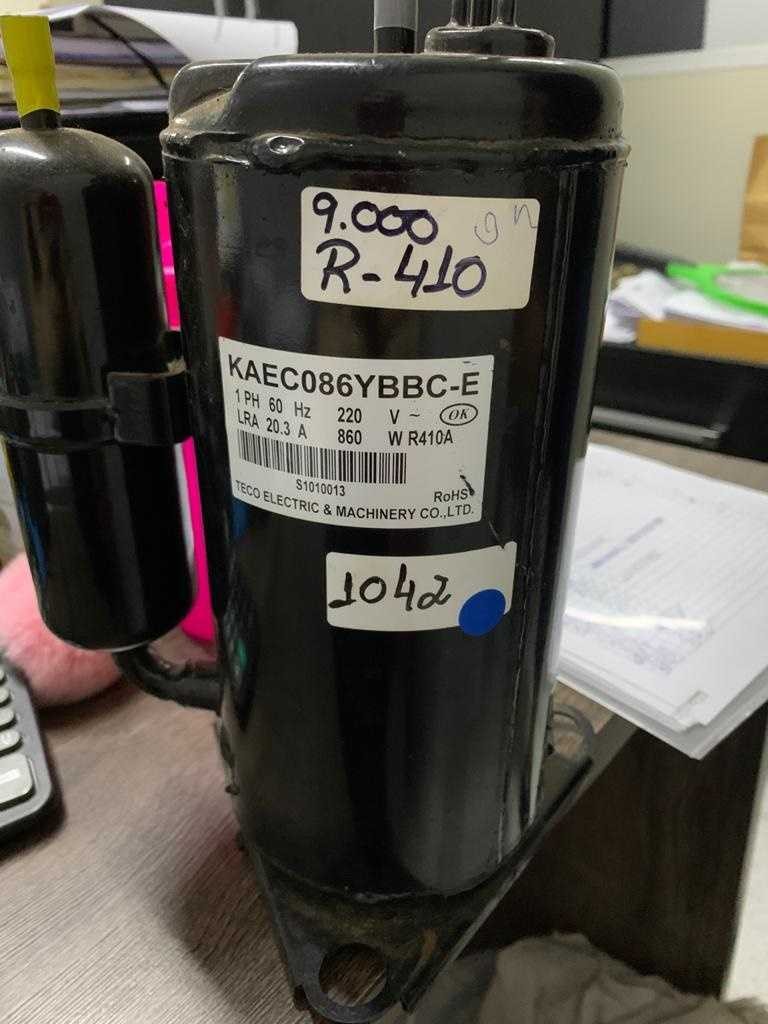 COMP TECO  9000           KA-C086 R 410 A KA-C086YBBC-E