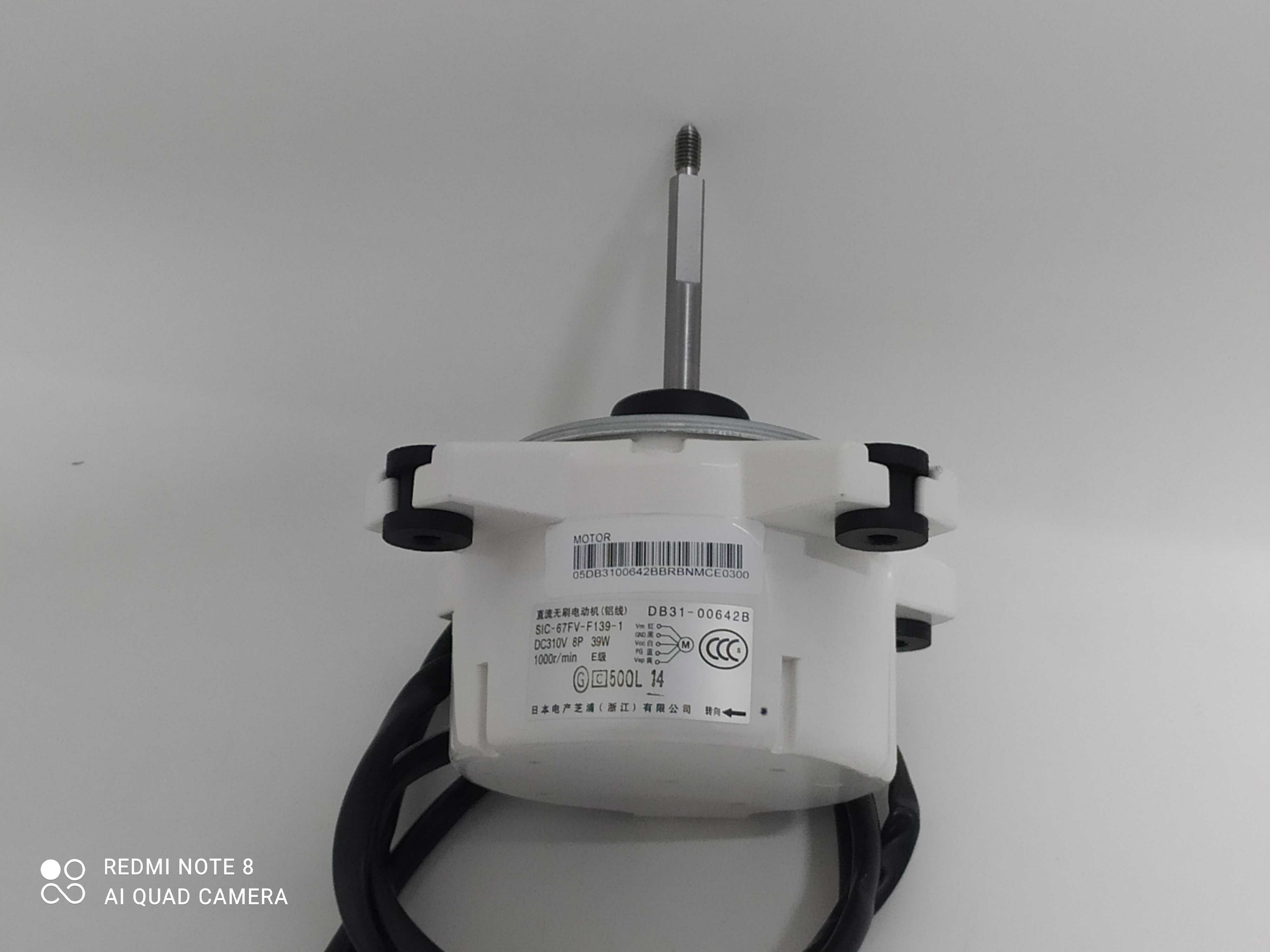 MOTOTOR SAMSUNG AQV18PSBTXAZ ASV18PSBTXAZ RJ040F2HXBA RJ050F2HX SIC-67FV-F139-1