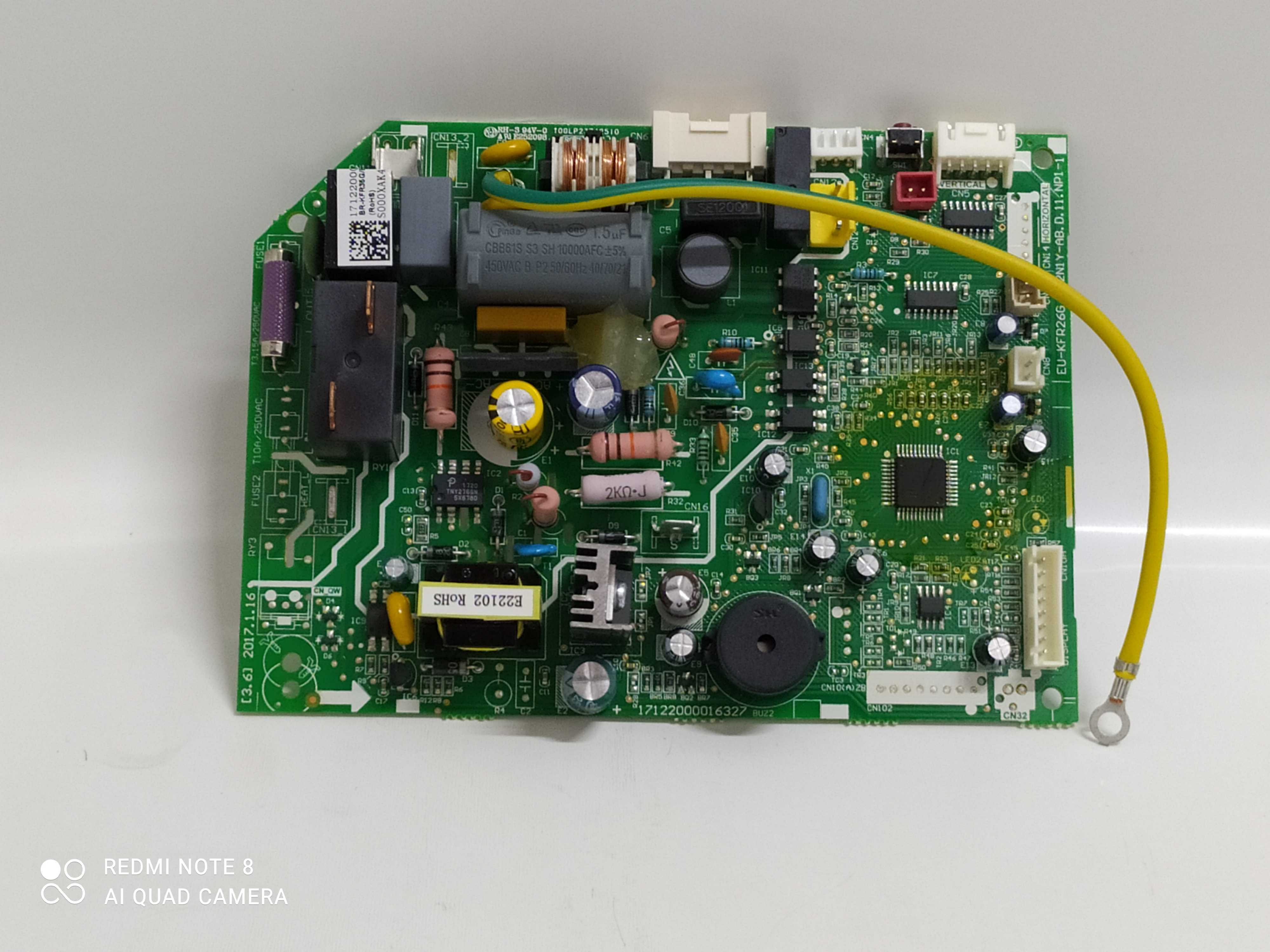 PLACA PRINCIPAL EVAPORADORA KFR26G/BP2N1Y 42MBQA12M5 KFR26G/BP2N1Y