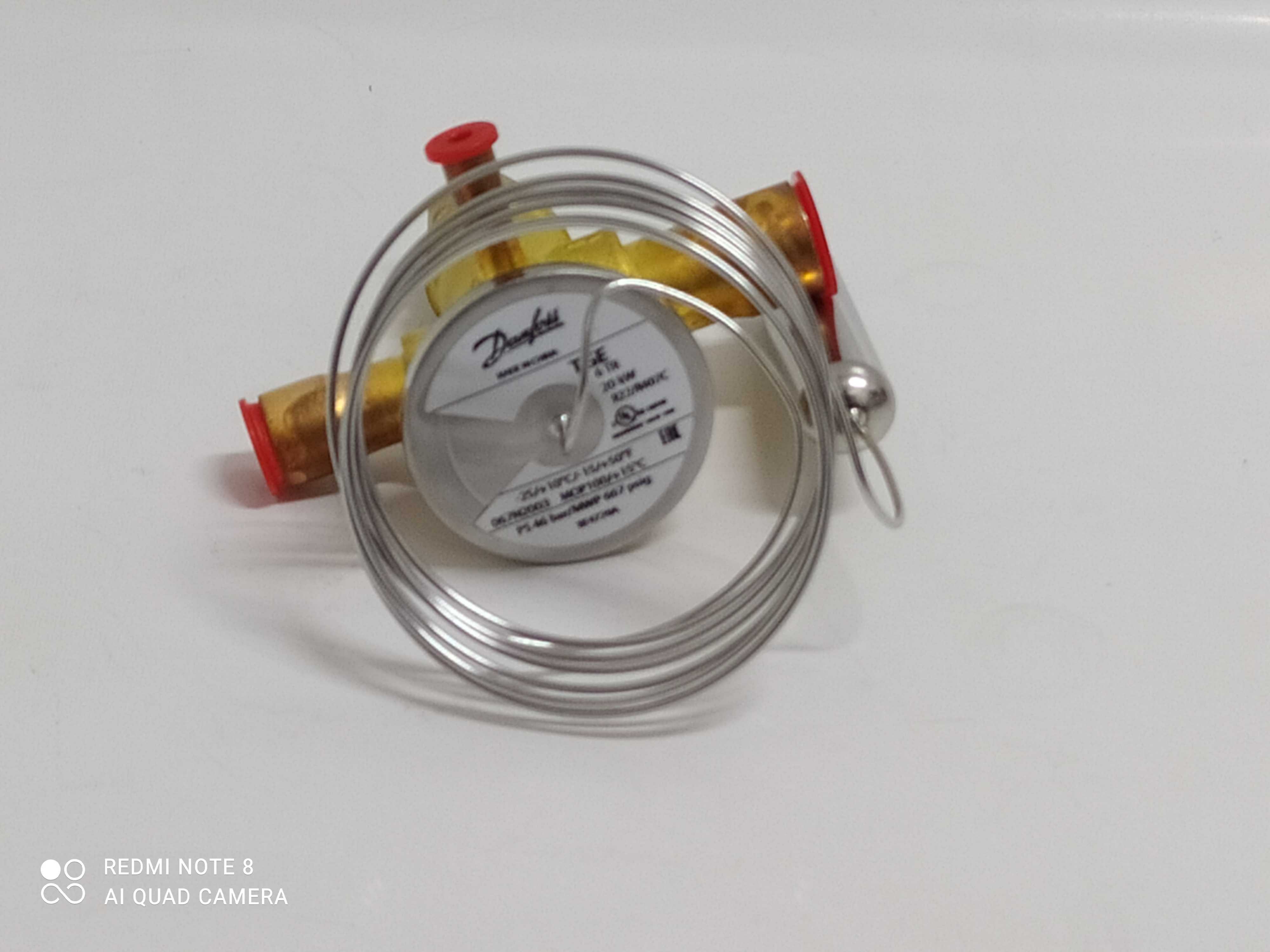 VALVULA EXPANSÃO TERMOST 05 06 TR SOLDA DANFOSS R22/407C 1/2 X 5/8 TGEX10-6 067