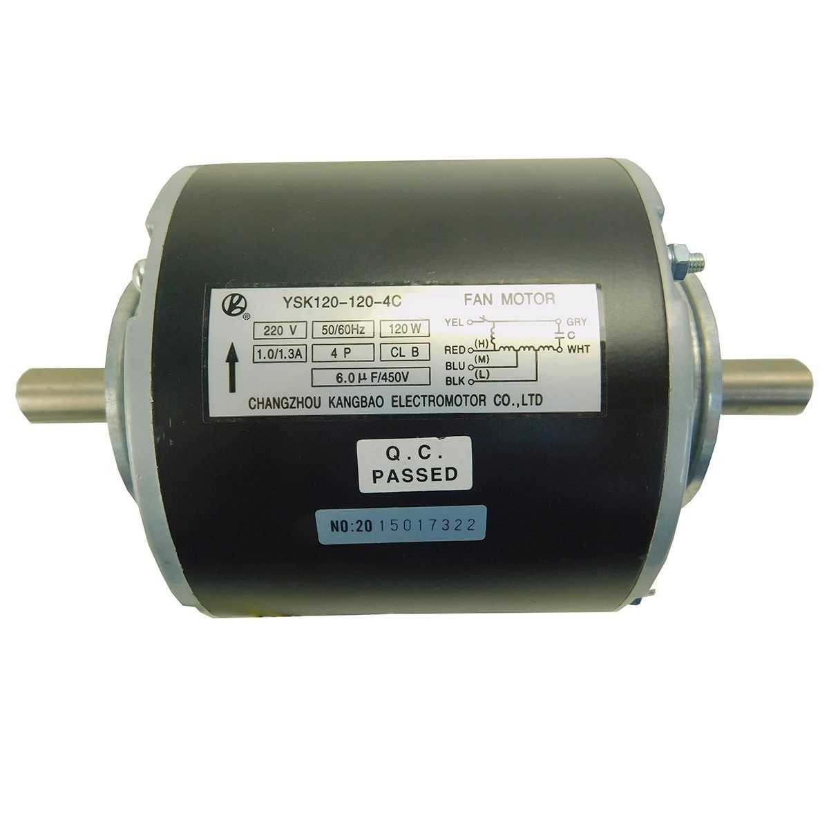 MOTOR ELETRICO HITACHI EVAPORADORA 220V RPC60B3P RPC60BP YSK120-120-4C