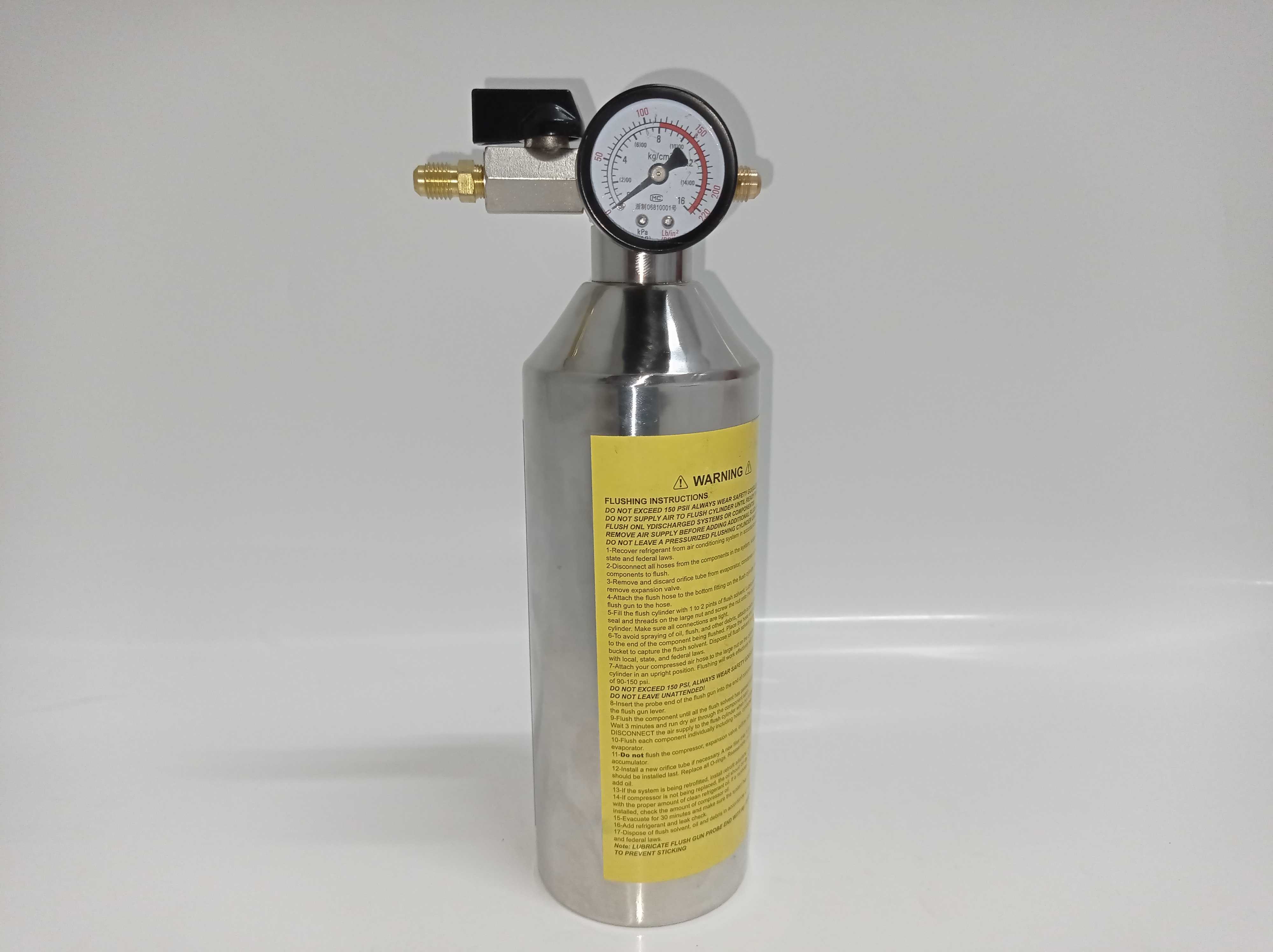 KIT FLUSHING GARRAFA P/ LIMPEZA DE SISTEMA COMPLETO 141B E ECOMATE DG-AI-G6044