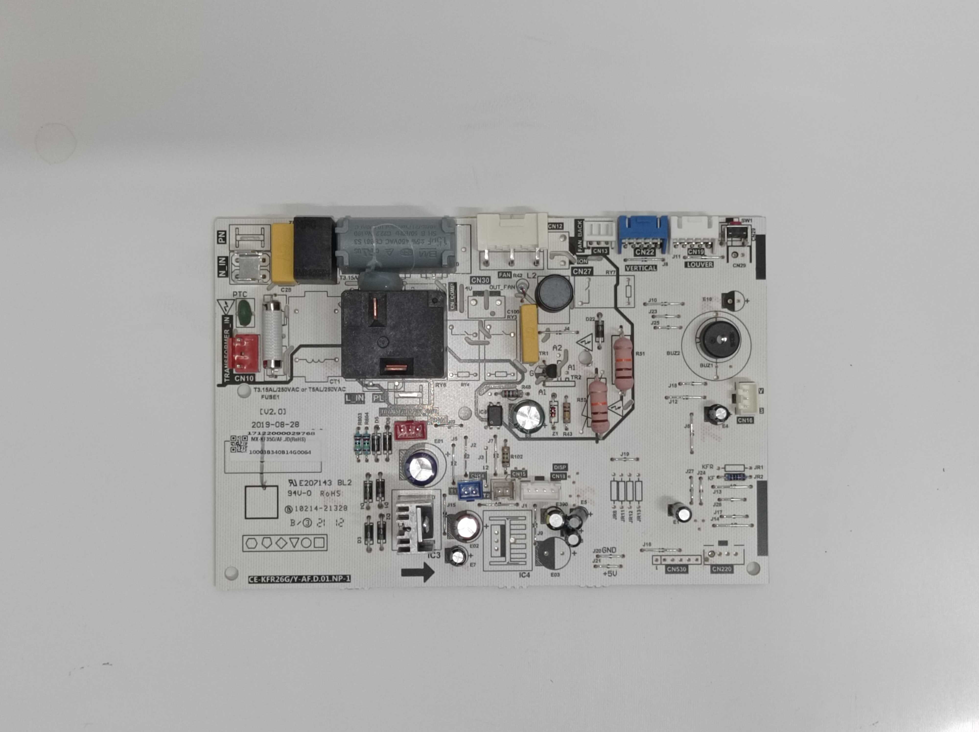 PLACA MIDEA EVAP 42 AFCB/AFCC/AFCD/AFCE 12 A5/F5/T5/V5/X5