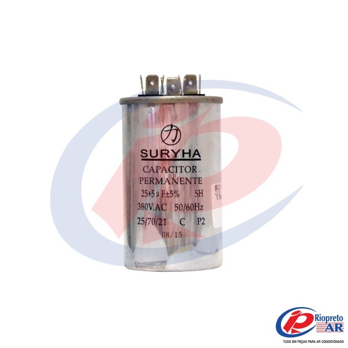 CAPACITOR DUPLO 25 + 5       380 V