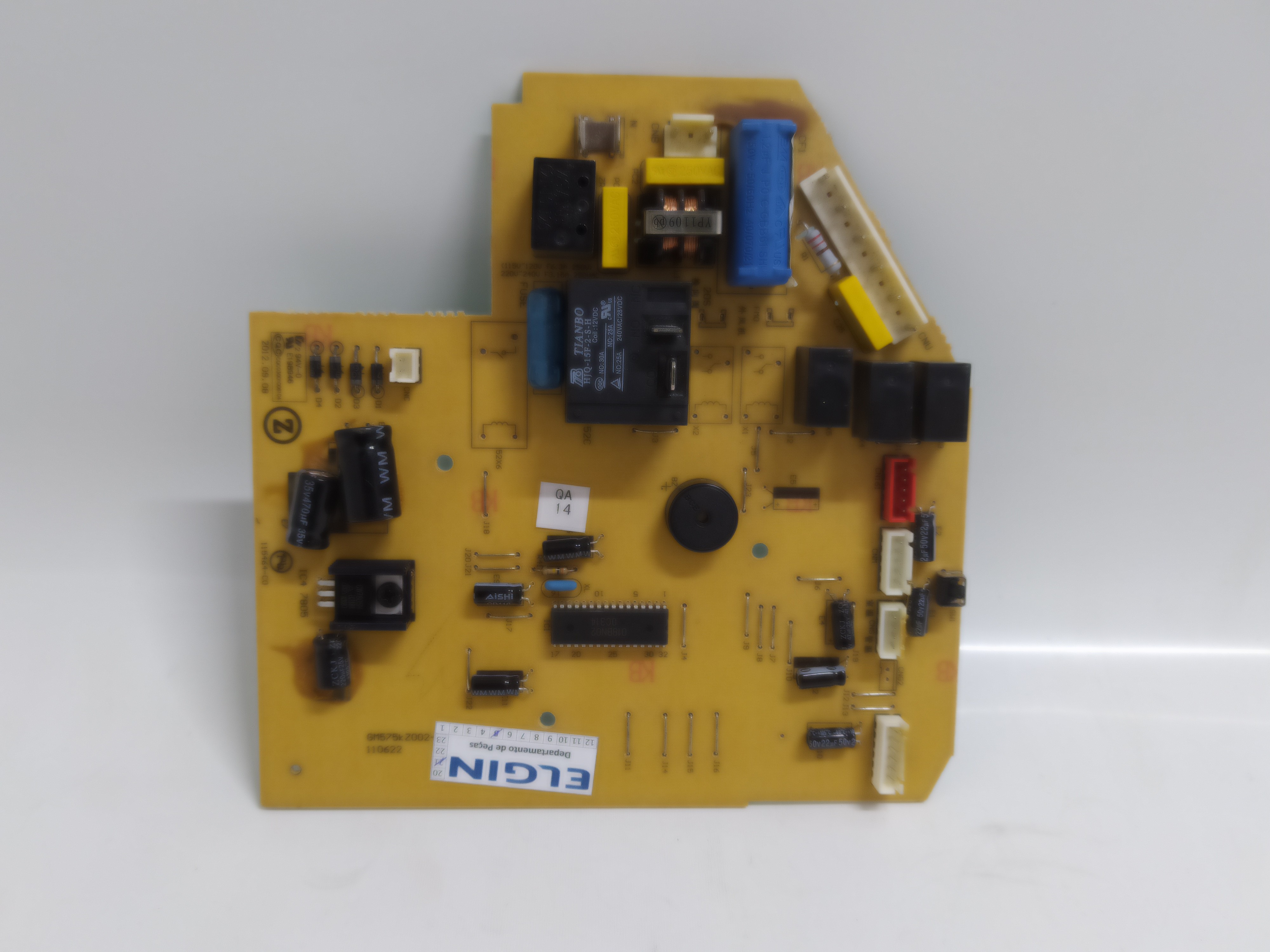 PLACA ELGIN EVAP SRFI-18.000-2 ZGCP-84-3EM