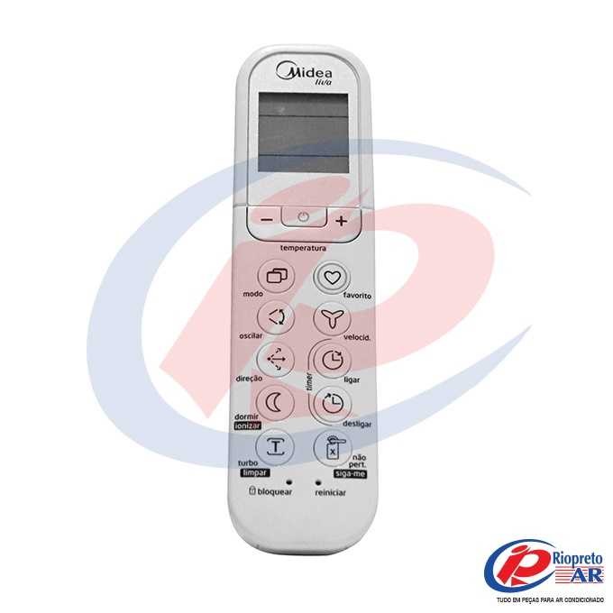 CONTROLE MIDEA EVAP MFCW MLCB MLCC MLQC MDCA VFCA 07/30 M5 OU 5074