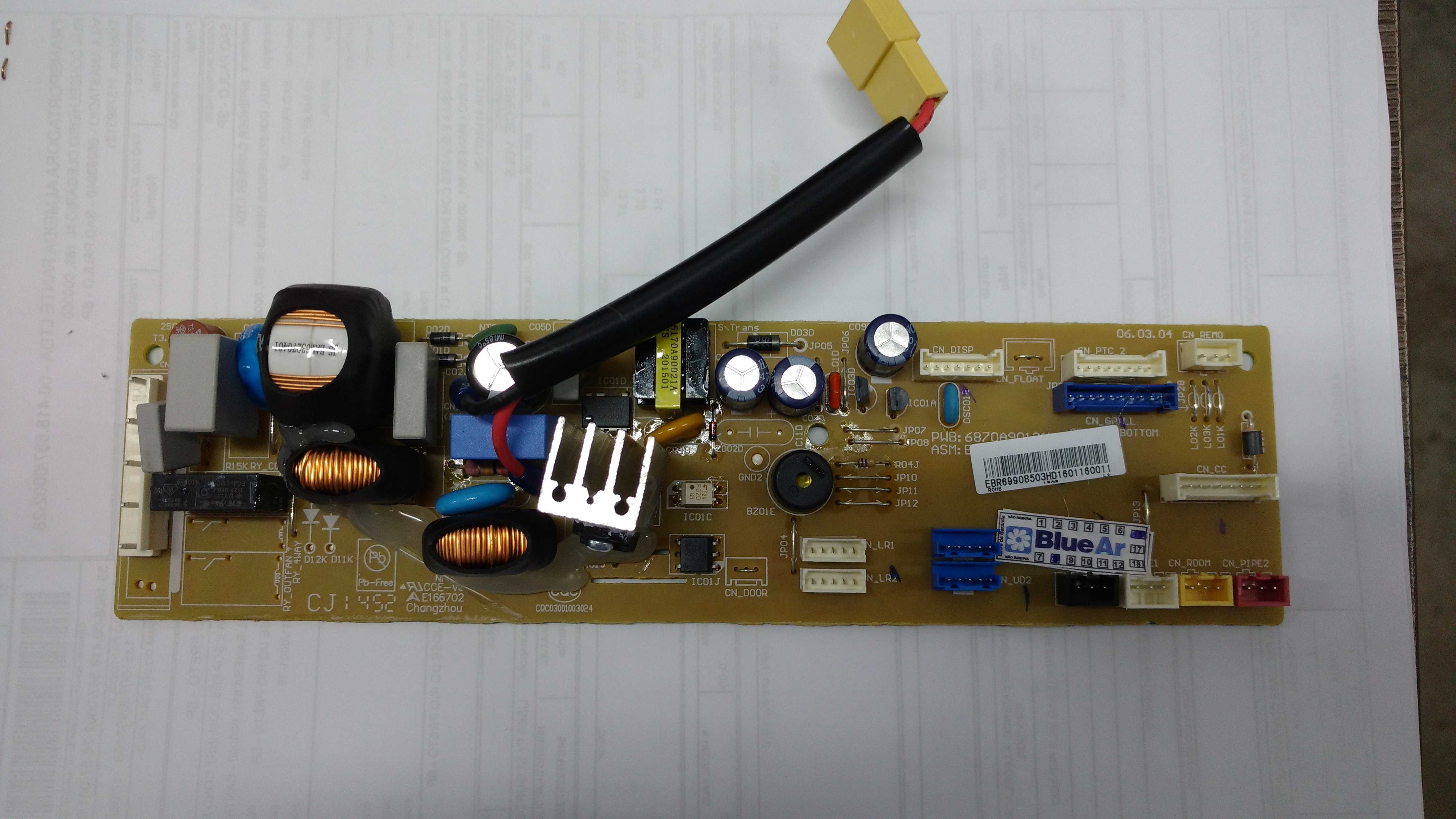 PLACA LG PCB EVAP TVNC 529LLA5 TVNC53BLLA5 TVNC602LLA0 TVNC60BLLA0