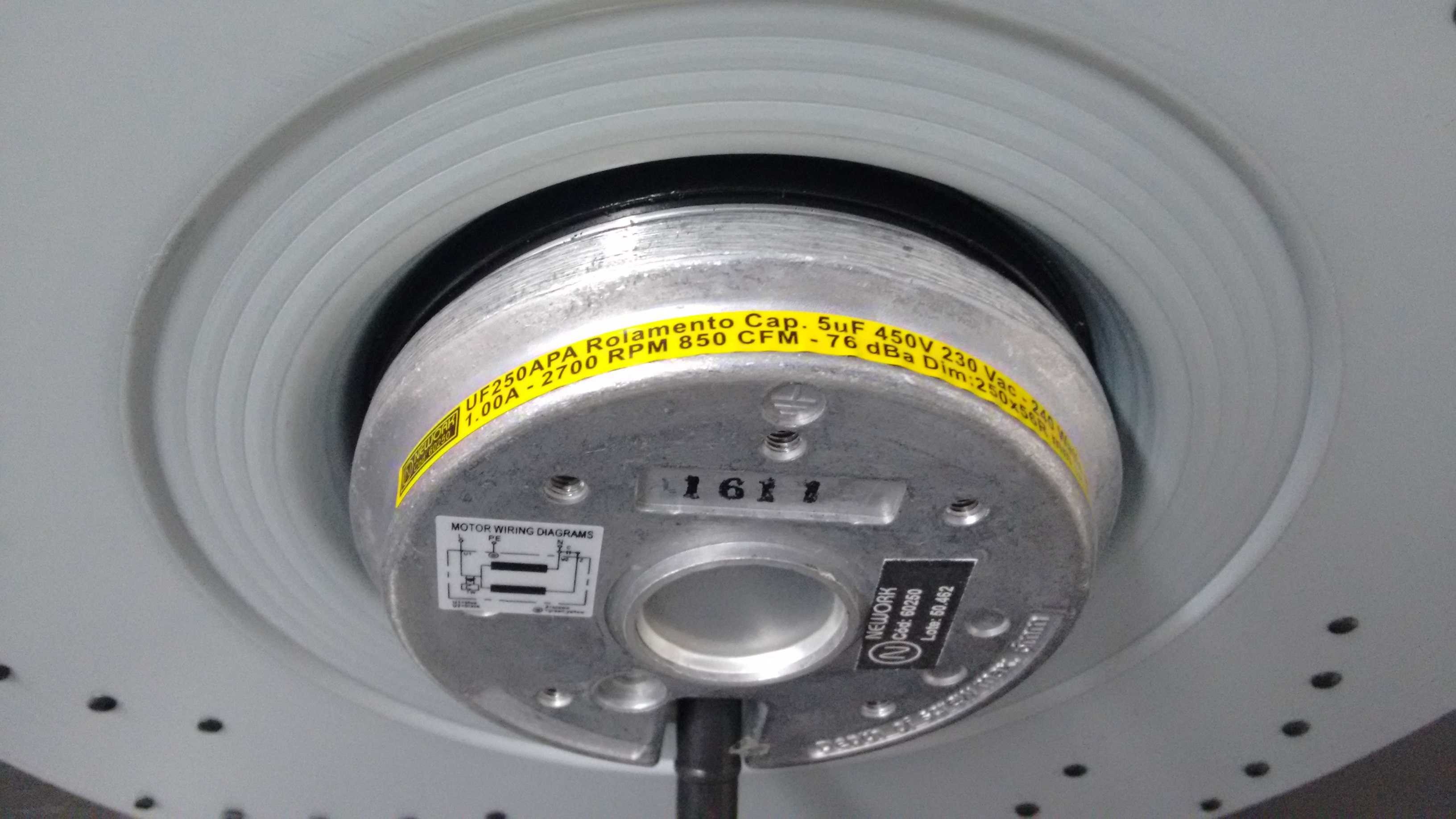MOTOR VENT NEWORK CENTRIF 250X98R UF 250APA 376PVK15-RO (TEL)
