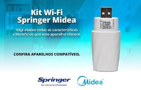 KIT MODULO WIFI MIDEA INVERTER MBCA MBQA (TODAS AS CAPACIDADES)