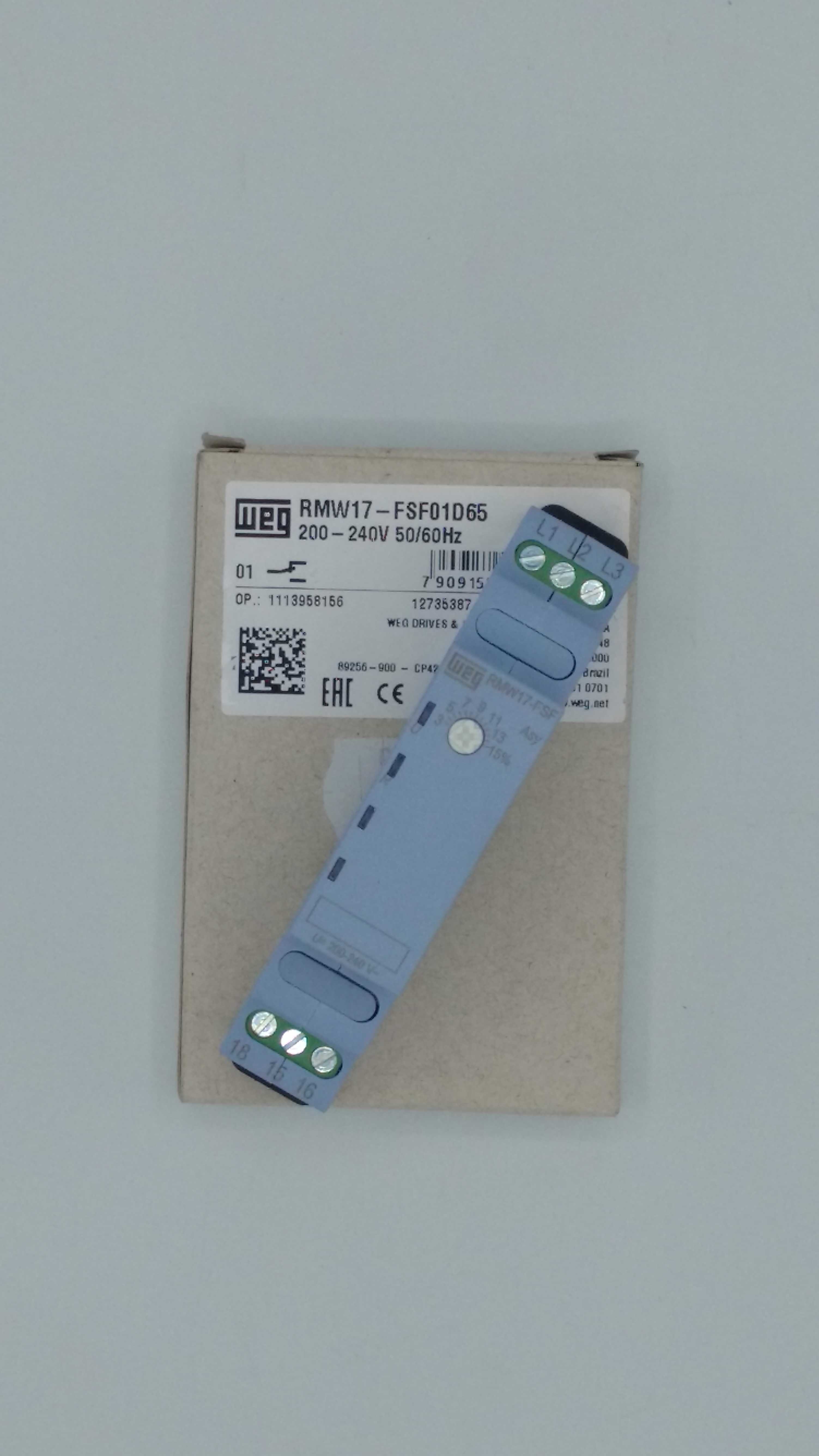 RELE WEG SEQ FALTA DE FASE RMW17-FSF01D665 220-240