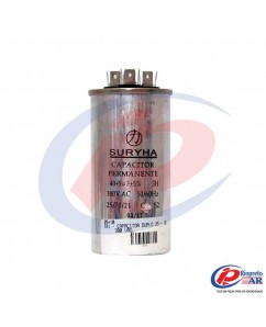 CAPACITOR DUPLO 25 + 10       380 VAC AR-CONDICIONADO