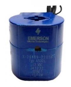 BOBINA SOL 12 V          C/CABO EMERSON ASC2L      20 W