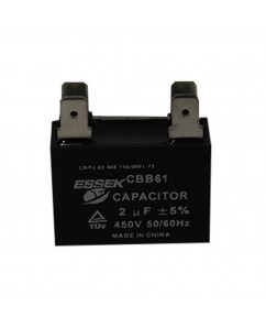 CAPACITOR CAIXA 2 MFD 450 V 35X15X28 AR-CONDICIONADO