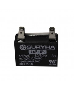CAPACITOR CAIXA 1,0 MFD 450 V 37X11X25 AR-CONDICIONADO