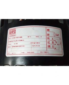 MOTOR ELETRICO HITACHI RPC030 RPC040 RPC050 H3P D3P G3P F3P 1/4CV 11107748 91585