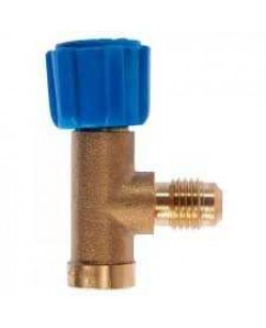 VALVULA ACIONADORA GARRAFA R 134A R401 R 600 R22 C MANOPLA