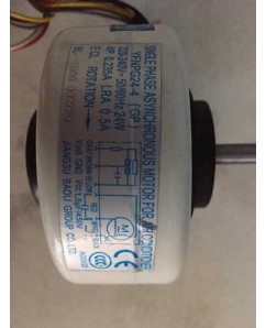 MOTOR VENTILADOR BRASTEMP EVAP BBV BBJ BBU 09 E 12000 BTUS FINAL CB BB YFNPG24-4