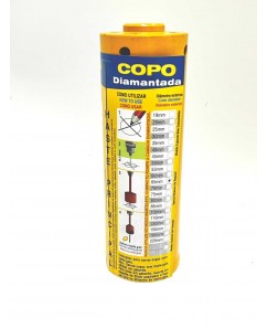 SERRA COPO DIAMANTADA   65 MM/200/7MM  20 CM BRASKOKI ORIGINAL AR-CONDICIONADO