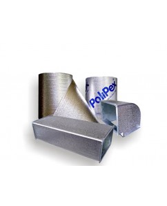 MANTA POLIPEX DUCT 10MM X 1000MM X 50MTS METALIZADA S/ADESIVO (ROLO 50 M