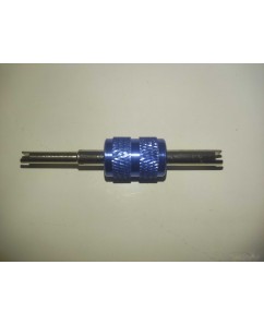 SACADOR E INSTALADOR COM HASTE CURTA DA VALVULA SCHRADER STANDARD-BORE COM ROSCA