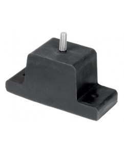 CALCO BORRACHA N 2 SEMI HERMET 1 PARAFUSO TIPO PODIUM MACIÇO