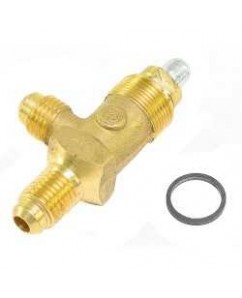 VALVULA DE SERVIÇO CARRIER COND 38ABA3002265 50BWF362236 FINAL E D 1/4 X 1/4 SAE