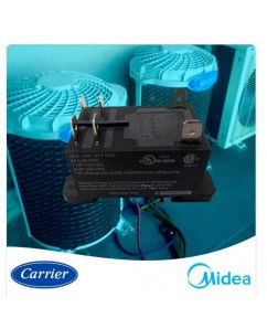 RELE CONDENSADORA 230 V 30 A 3HP 240 VAC 1 HP 120 VAC IC 9181 RPF2AP7 MIDEA