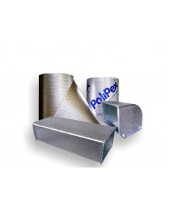 MANTA POLIPEX DUCT  8MM X 1000 MM X50MTS METALIZADA S/ADESIVO (ROLO 50 M