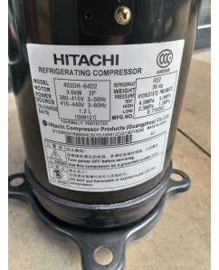 COMP HITACHI 4 TR 440 V R22  403DH64D2 TRIFA R22 HLD18217A