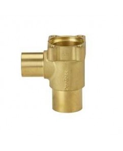 CORPO VALVULA EXPANSAO DANFOSS TE55 1.1/8 X 1.3/8 SOLDA ANGULAR PARTE DE BAIXO