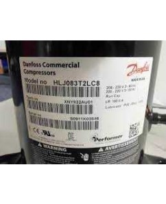 COMPRESSOR DANFOSS SCROLL 7,5 TR 220/3 GAS410A HLJ083T2LC8 121L2182