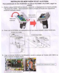PLACA HITACHI CONDENSADORA RAA60 RAA48  USE D42546A