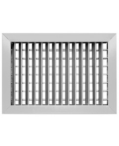GRELHA DUPLA DEFLEXAO VERTICAL C/REG 440 X 190