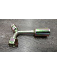 CONEXAO AUTO 90° FEMEA 6MM R134A O'RING
