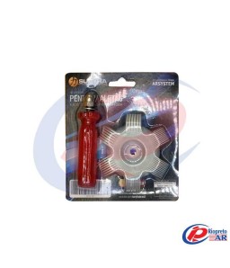 PENTE DE ALETAS PLASTICO ( 6 PONTAS )