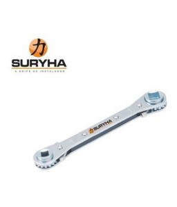 CHAVE CATRACA 4  BITOLAS 3/16 1/4 5/16 3/8 AR-CONDICIONADO