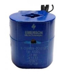 BOBINA SOL 12 V          C/CABO EMERSON ASC2L      20 W