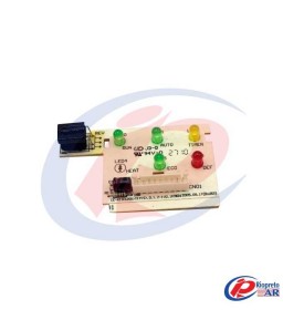 PLACA DO DISPLAY EVAP MCA MCB MCC MQC 09 12 LS MAXI FLEX ANTIGA SPRINGER