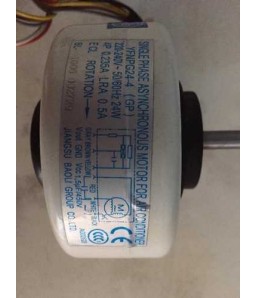 MOTOR VENTILADOR BRASTEMP EVAP BBV BBJ BBU 09 E 12000 BTUS FINAL CB BB YFNPG24-4