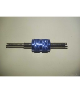 SACADOR E INSTALADOR COM HASTE CURTA DA VALVULA SCHRADER STANDARD-BORE COM ROSCA